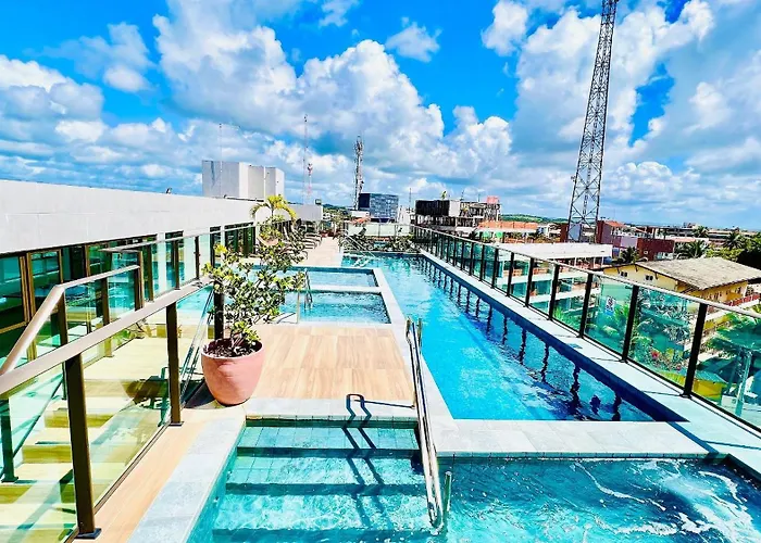 Vivendo no Paraíso - Flat C/Suíte no Centro Pôrto das Galinhas